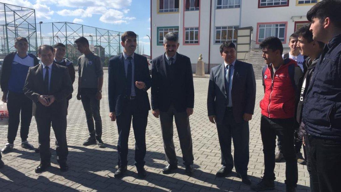 Ahmet Turgay İmamgiller Mesleki ve Teknik Anadolu Lisesine Teşekkür Ziyareti Düzenlendi.