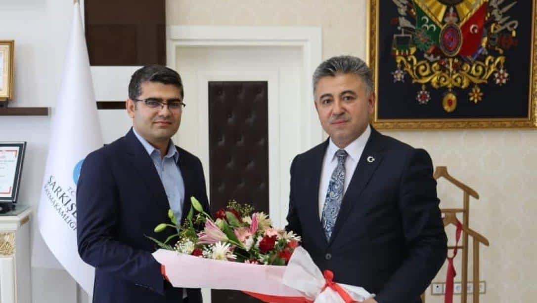 Kaymakamımız Gökhan DOLAŞ ve Belediye Başkanımız Ahmet Turgay OĞUZ'a Teşekkür Ziyaretinde Bulunuldu