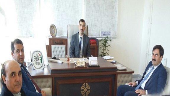 Belediye Başkanı Sayın Ahmet Turgay Oğuz, Müdürlüğümüze Ziyarette Bulundu.