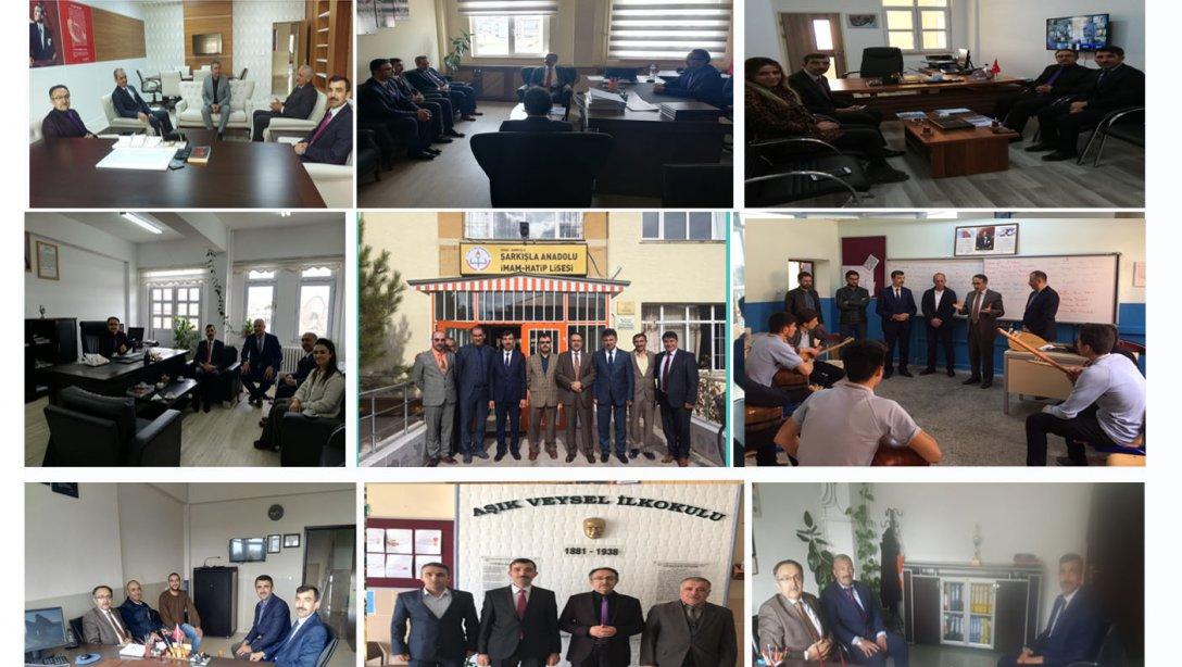 Bakanlık Maarif Müfettişleri Başkanı Turhan ÖNDER Okullarımızı Ziyaret Etti.