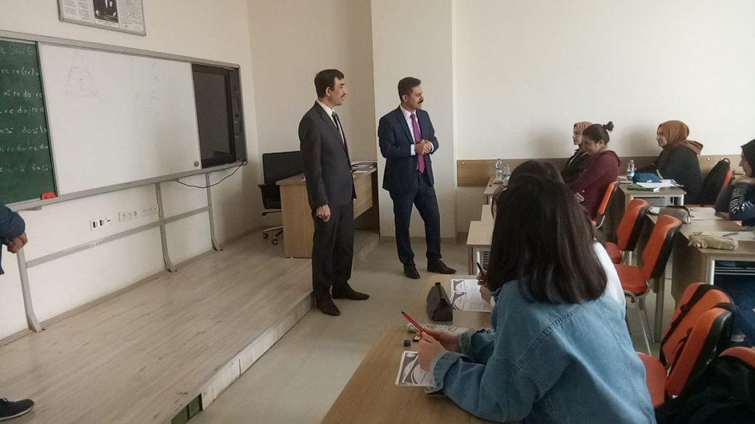 İl Milli Eğitim Şube Müdürümüz Fahrettin Bülbül'den Kurs Merkezlerine Ziyaret