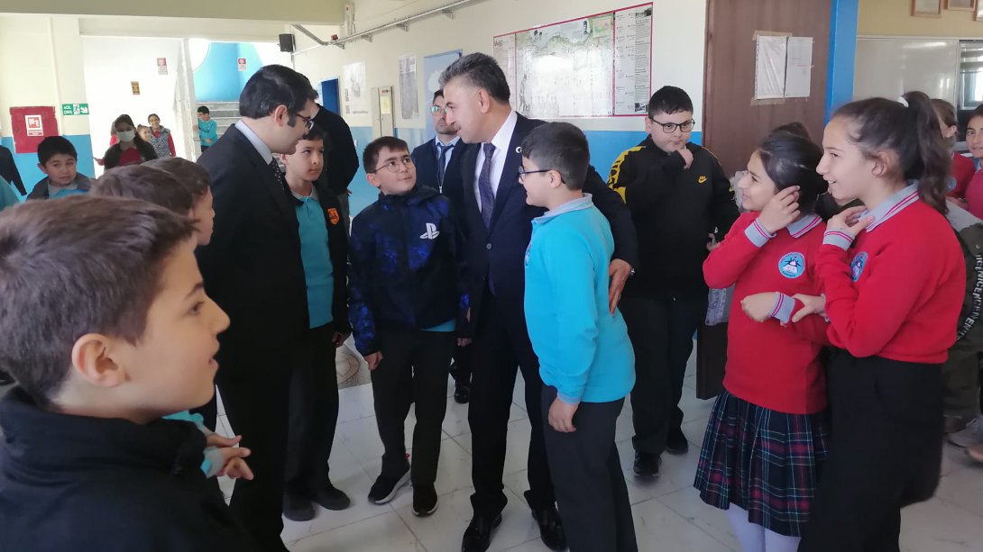 Kaymakamımız Gökhan DOLAŞ  Okullarımızı Ziyaret Etti