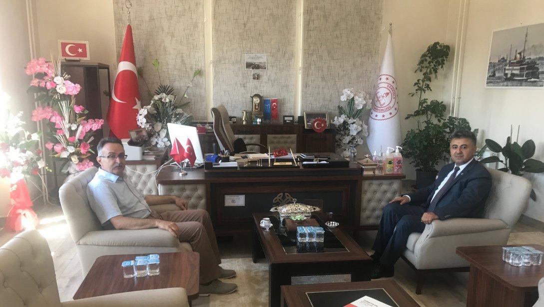 Bakanlık Maarif Müfettişi Turhan Önder Kurumumuzu Ziyaret Etti