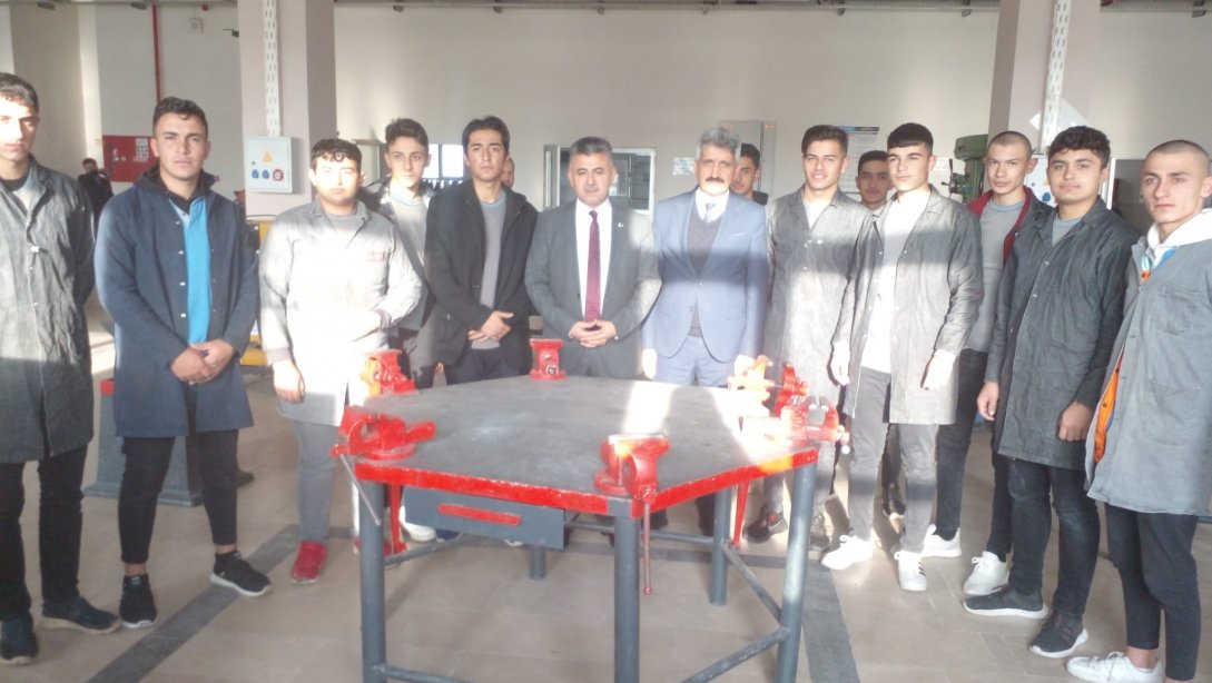 Ahmet Turgay İmamgiller Mesleki ve Teknik Anadolu Lisesine Ziyaret